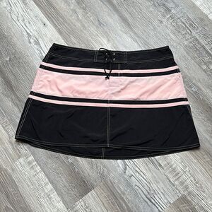 LA BLANCA medium skirt, peach and black, like new! No flaws! (1557)